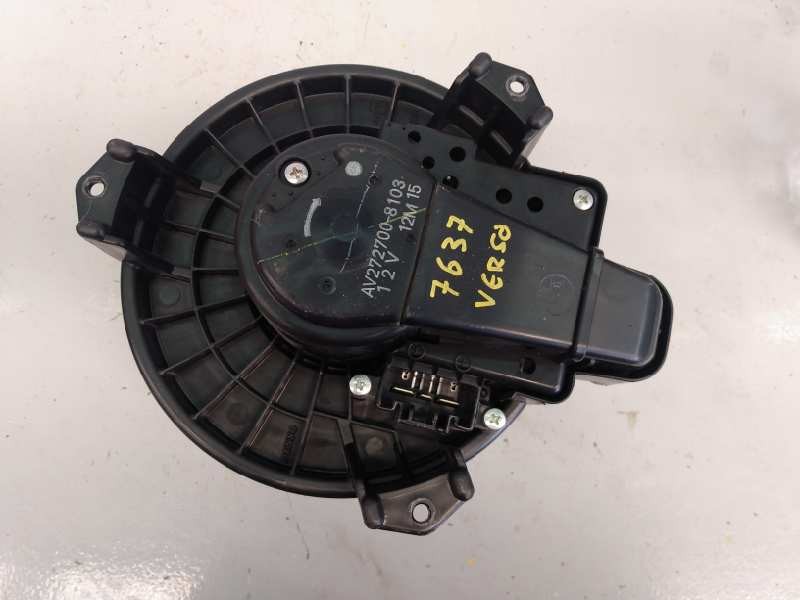 Recambio de ventilador calefaccion para toyota verso advance referencia OEM IAM AV2727008103  E3-B2-17-2