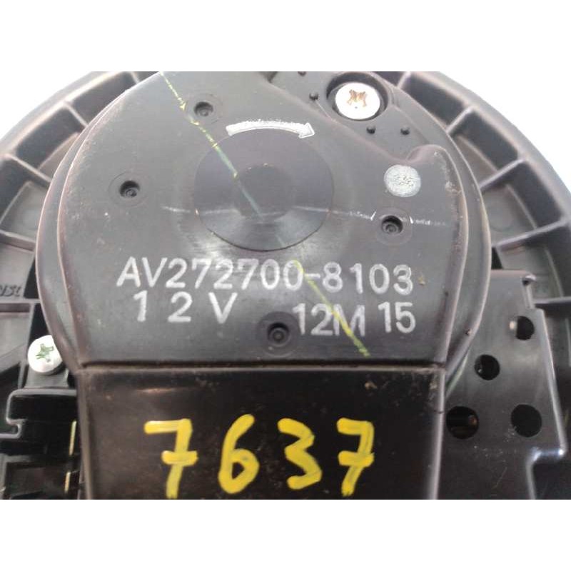 Recambio de ventilador calefaccion para toyota verso advance referencia OEM IAM AV2727008103  E3-B2-17-2