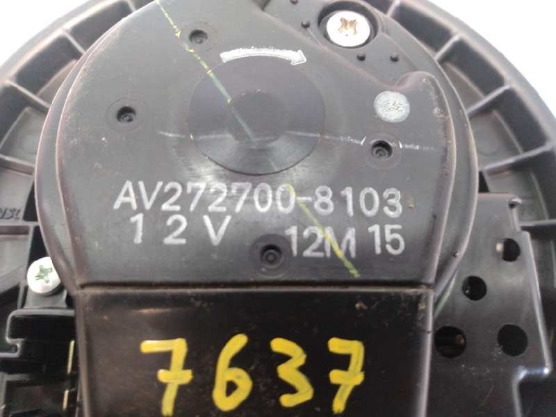 Recambio de ventilador calefaccion para toyota verso advance referencia OEM IAM AV2727008103  E3-B2-17-2