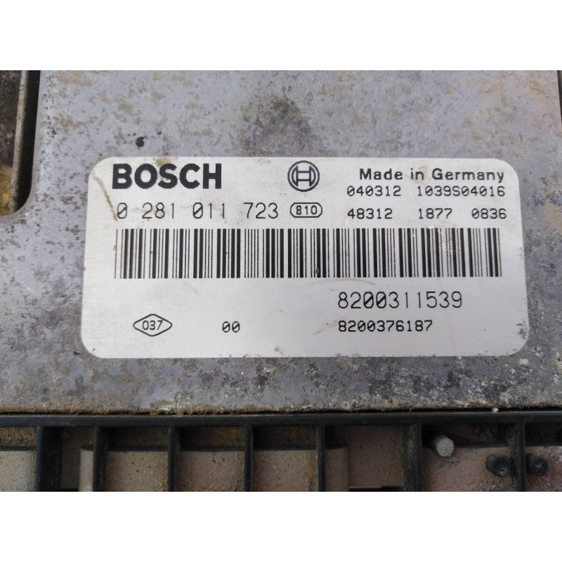 Recambio de centralita motor uce para renault laguna ii (bg0) dynamique referencia OEM IAM 0281011723 8200311539 E2-A1-37-1
