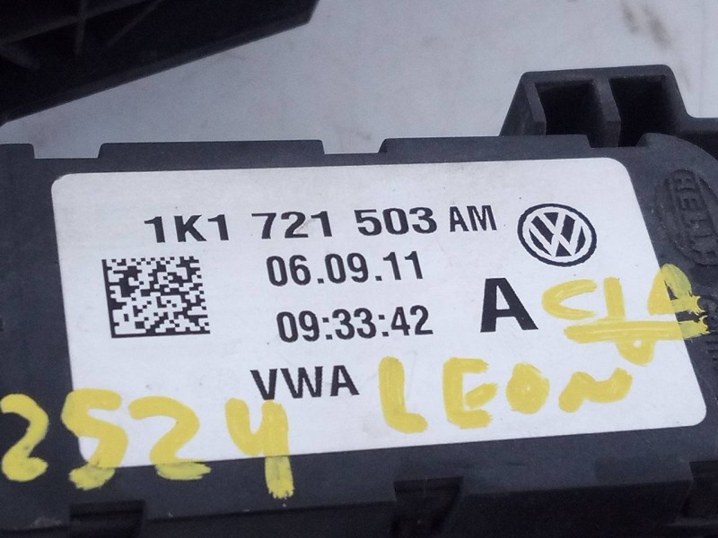 Recambio de pedal acelerador para seat leon (1p1) reference copa referencia OEM IAM 1K1721503AM  E2-A1-38-1