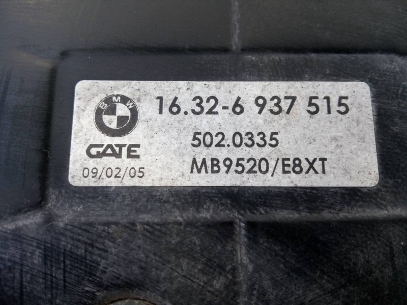 Recambio de electroventilador para bmw serie 3 berlina (e90) 320d referencia OEM IAM 6937515 E8X5000387 P2-B8-27