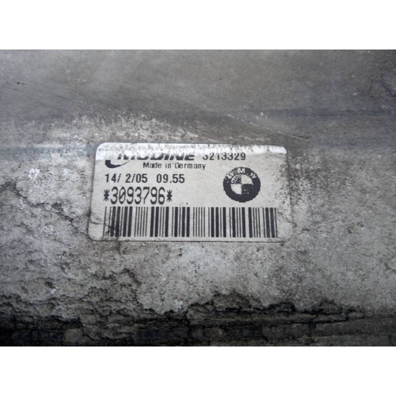 Recambio de intercooler para bmw serie 3 berlina (e90) 320d referencia OEM IAM 3213329 3093796 P2-B10-1