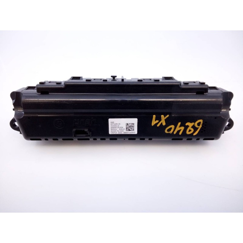 Recambio de mando climatizador para bmw serie x1 (f48) sdrive18d sport line referencia OEM IAM 937145903 90025711 E3-A2-50-4