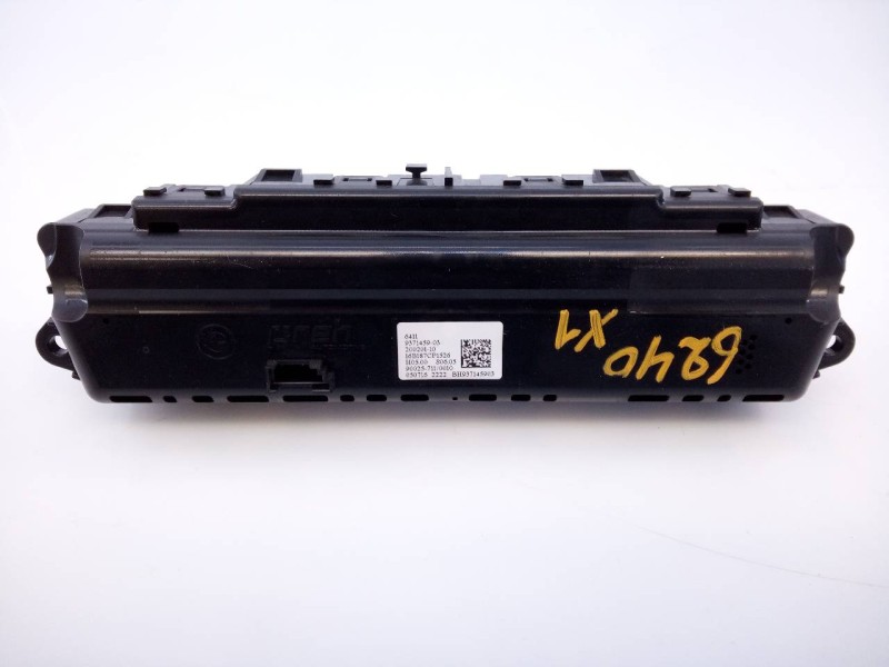 Recambio de mando climatizador para bmw serie x1 (f48) sdrive18d sport line referencia OEM IAM 937145903 90025711 E3-A2-50-4