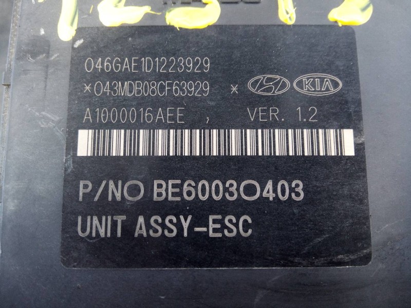 Recambio de abs para kia sportage drive 4x2 referencia OEM IAM 589203U420  P3-B8-24-3