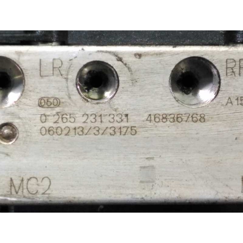 Recambio de abs para fiat punto berlina (188) 1.3 16v multijet feel referencia OEM IAM 0265800315 0265231331 P3-A8-18-2