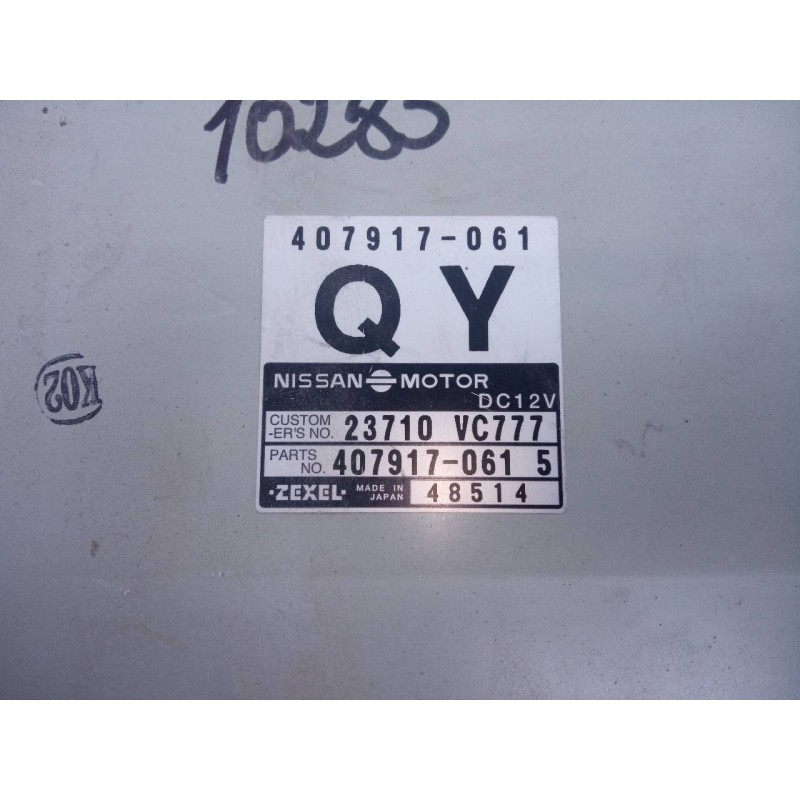 Recambio de centralita motor uce para nissan patrol gr (y61) comfort referencia OEM IAM 407917061 23710VC777 E3-B4-22-1