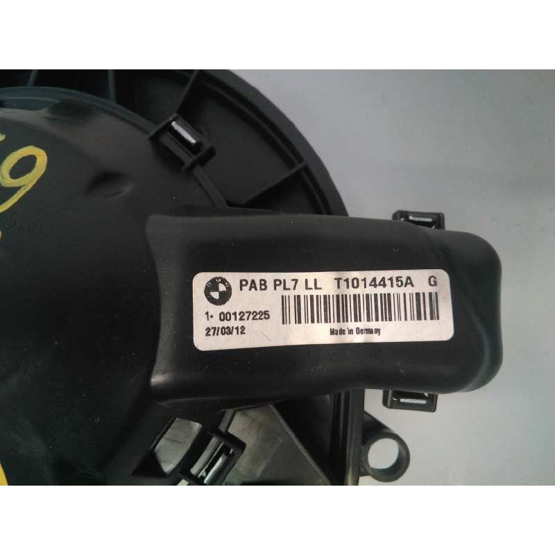 Recambio de ventilador calefaccion para bmw serie 1 lim. (f20) 116d efficientdynamics edition referencia OEM IAM 927025401 T1014
