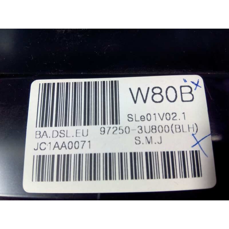 Recambio de mando climatizador para kia sportage drive 4x2 referencia OEM IAM 972503U800 JC1AA0071 E3-A3-24-2