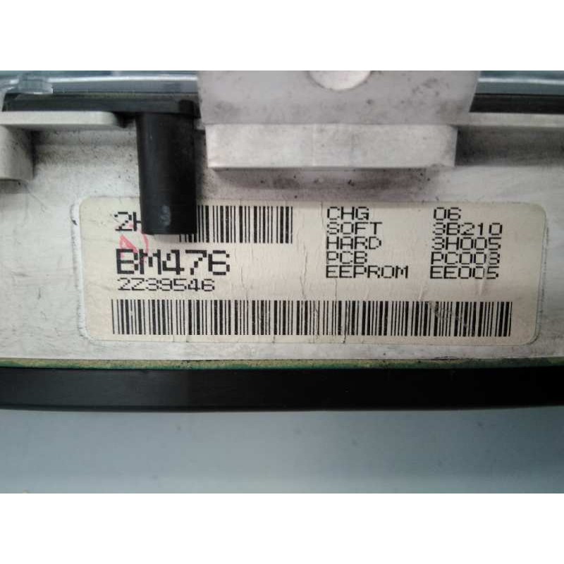 Recambio de cuadro instrumentos para nissan almera (n16/e) acenta referencia OEM IAM 2Z39546 BM476 E3-B4-32-1