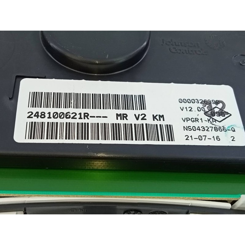 Recambio de cuadro instrumentos para dacia lodgy stepway referencia OEM IAM 248100621R  E2-A1-37-3