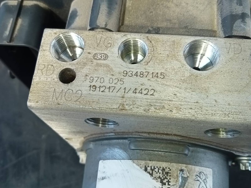 Recambio de abs para opel crossland x opel 2020 referencia OEM IAM 93487145 0265293261 P3-B8-29-2