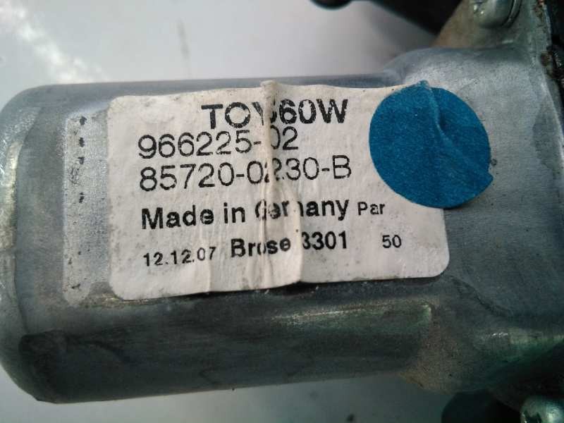 Recambio de elevalunas delantero izquierdo para toyota corolla (e15) luna referencia OEM IAM 8570202020 96622502 E2-B4-55-2