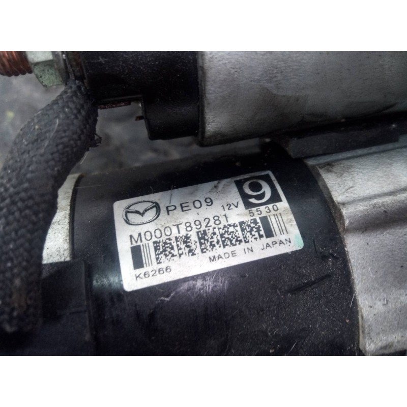Recambio de motor arranque para mazda cx-5 style 2wd referencia OEM IAM M000T89281  P3-B8-8-4