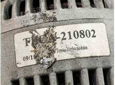 Recambio de alternador para toyota land cruiser (j9) d4-d gx (3-ptas.) referencia OEM IAM TFCA210802  P3-A5-12-2 2