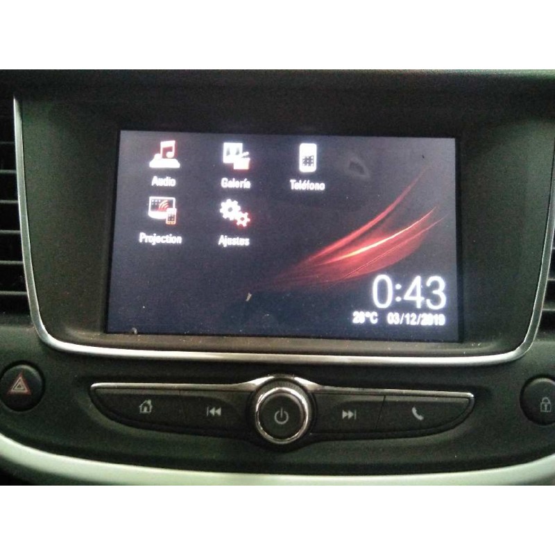 Recambio de sistema audio / radio cd para opel crossland x opel 2020 referencia OEM IAM MCK679007201  E3-A5-27-4