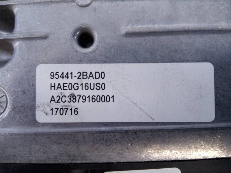 Recambio de centralita cambio automatico para hyundai ioniq hybrid referencia OEM IAM 954412BAD0 A2C3879160001 E3-A3-39-2