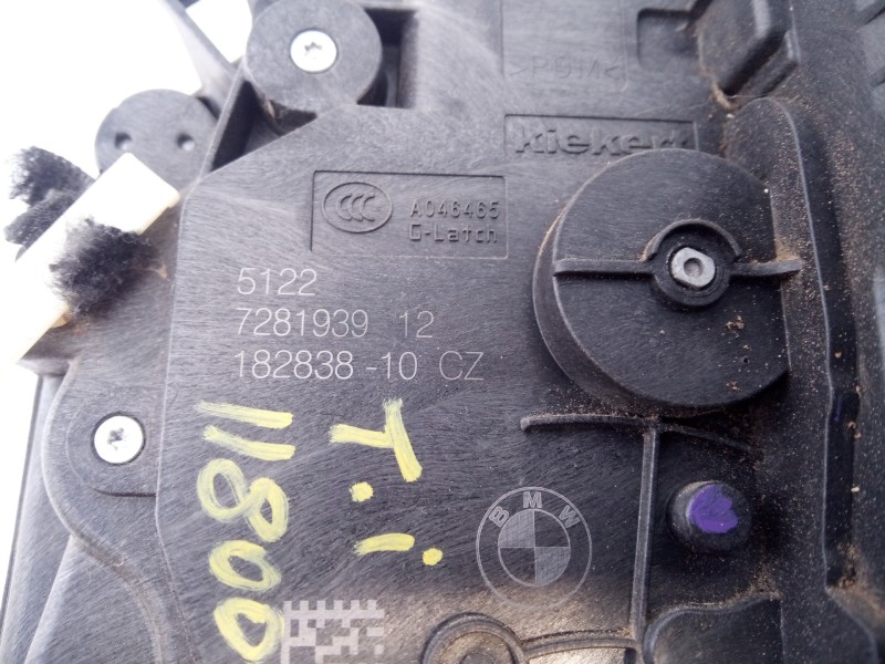 Recambio de cerradura puerta trasera izquierda para bmw serie x3 (g01) xdrive20d referencia OEM IAM 728193912 18283810CZ E1-A3-4