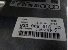 Recambio de centralita motor uce para audi a4 berlina (8e) 2.0 tdi 16v (103kw) referencia OEM IAM 03G906016JD 0281012654  2
