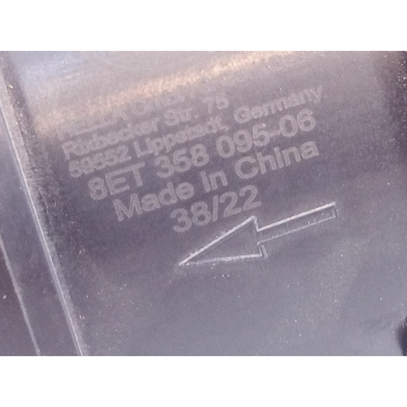 Recambio de caudalimetro para seat leon (1p1) reference copa referencia OEM IAM 8ET35809506  E2-A1-39-7