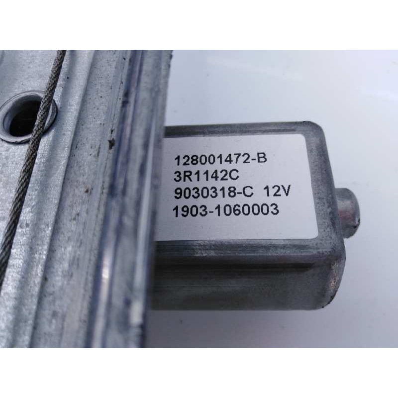Recambio de elevalunas delantero izquierdo para renault clio iv expression referencia OEM IAM 128001472B 9030318C E1-A1-4-1
