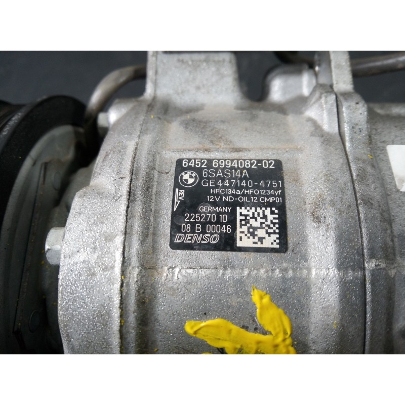 Recambio de compresor aire acondicionado para bmw serie x3 (g01) xdrive20d referencia OEM IAM 9452699408202  P3-B2-8-2