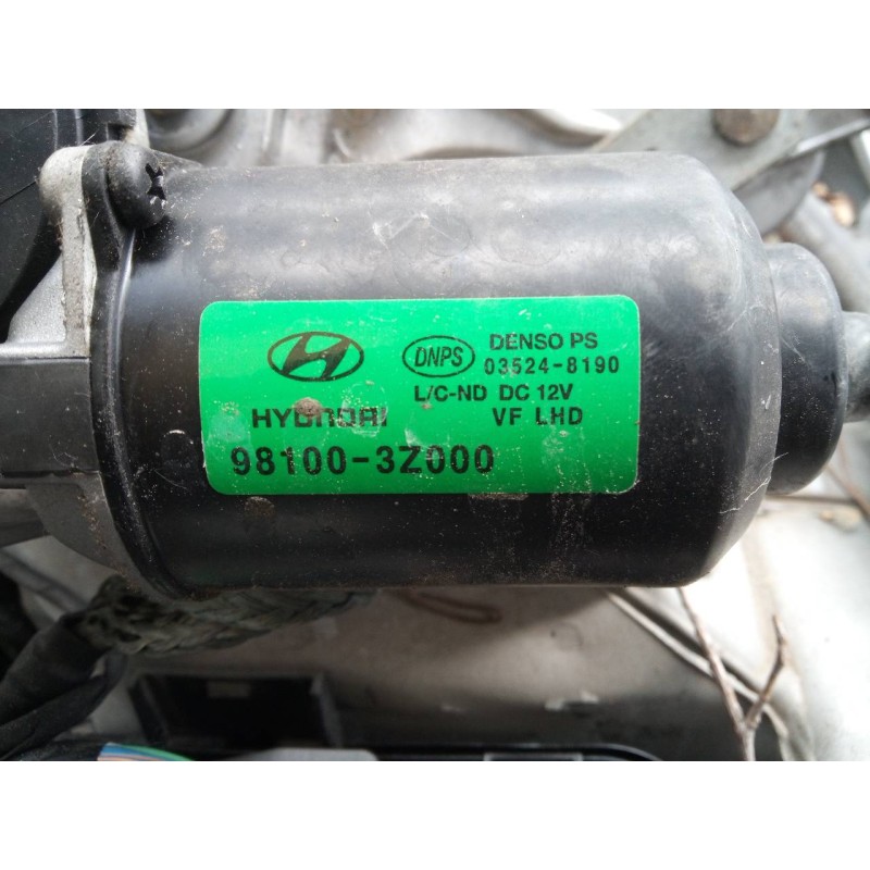 Recambio de motor limpia delantero para hyundai i40 style blue referencia OEM IAM 981003Z000  