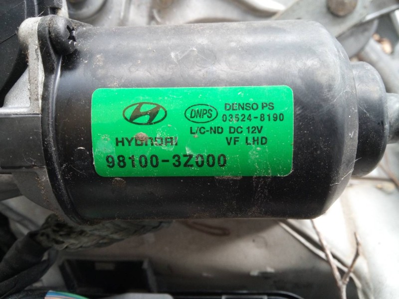 Recambio de motor limpia delantero para hyundai i40 style blue referencia OEM IAM 981003Z000  