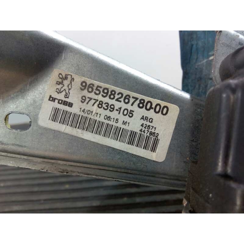 Recambio de elevalunas trasero izquierdo para peugeot 308 referencia OEM IAM 965982678000  E1-A4-32-1
