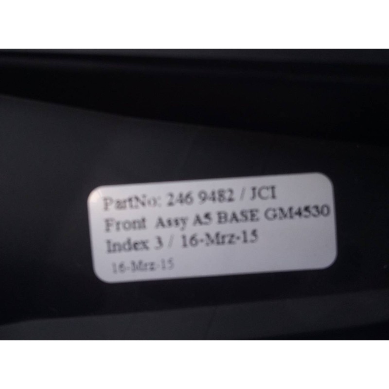 Recambio de cuadro instrumentos para opel corsa e selective ecoflex referencia OEM IAM 13499773 2469482 E3-A5-29-1