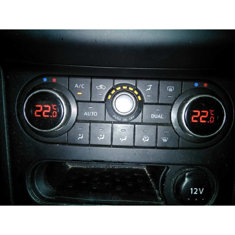 Recambio de mando climatizador para nissan qashqai (j10) tekna sport referencia OEM IAM 2750BB55A  E3-B4-45-4