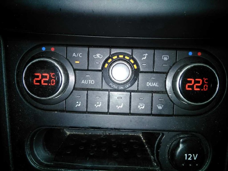 Recambio de mando climatizador para nissan qashqai (j10) tekna sport referencia OEM IAM 2750BB55A  E3-B4-45-4