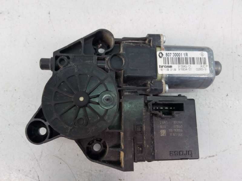 Recambio de motor elevalunas delantero derecho para renault scenic iii dynamique referencia OEM IAM 807300011R  E1-A1-10-2