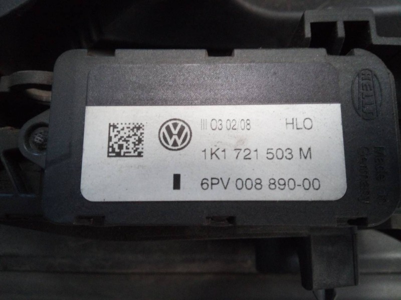 Recambio de pedal acelerador para seat altea xl (5p5) stylance / style referencia OEM IAM 1K1721503M 6PV008890 