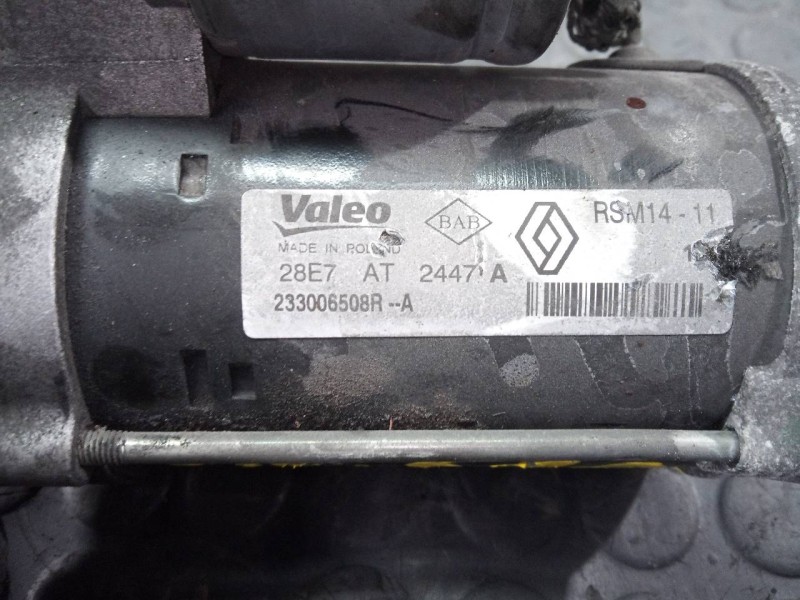 Recambio de motor arranque para dacia lodgy laureate referencia OEM IAM 233006508R  P3-A7-2-3