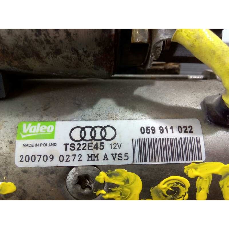 Recambio de motor arranque para audi a5 coupe (8t) 3.0 v6 24v tdi referencia OEM IAM 059911022 2007090272MMAVS5 P3-A10-4-6