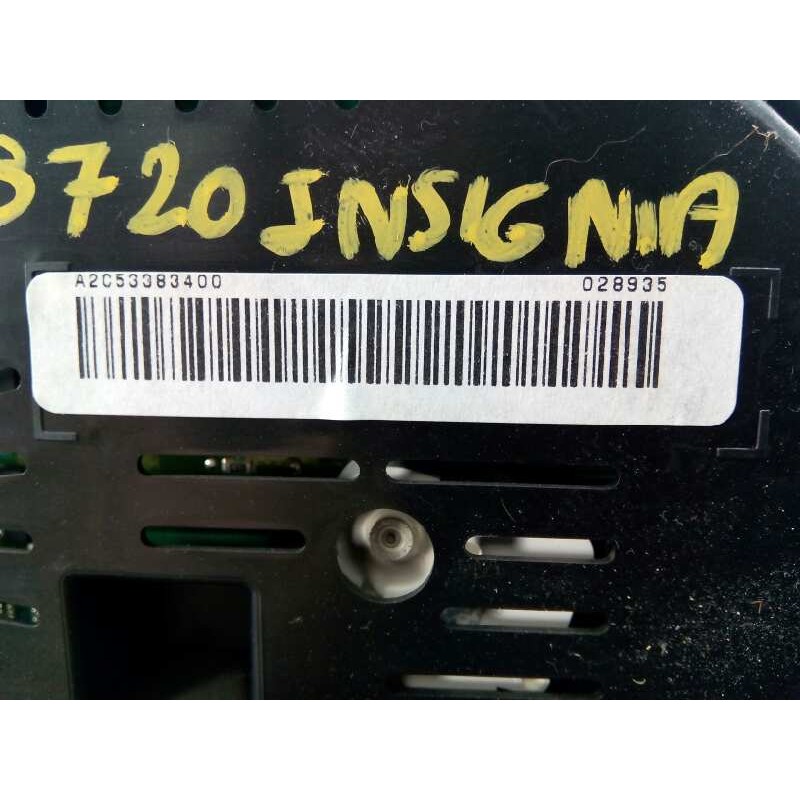 Recambio de cuadro instrumentos para opel insignia berlina edition referencia OEM IAM 365903926H 13333334 E3-A5-23-5