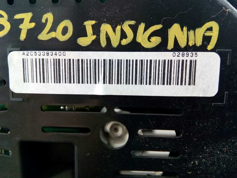 Recambio de cuadro instrumentos para opel insignia berlina edition referencia OEM IAM 365903926H 13333334 E3-A5-23-5