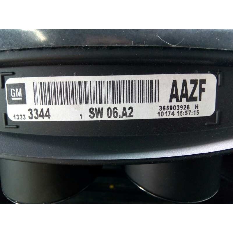 Recambio de cuadro instrumentos para opel insignia berlina edition referencia OEM IAM 365903926H 13333334 E3-A5-23-5