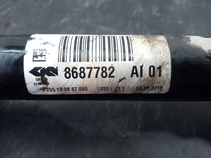 Recambio de transmision delantera derecha para bmw serie x3 (g01) xdrive20d referencia OEM IAM 8687782AI01  P1-A6-18