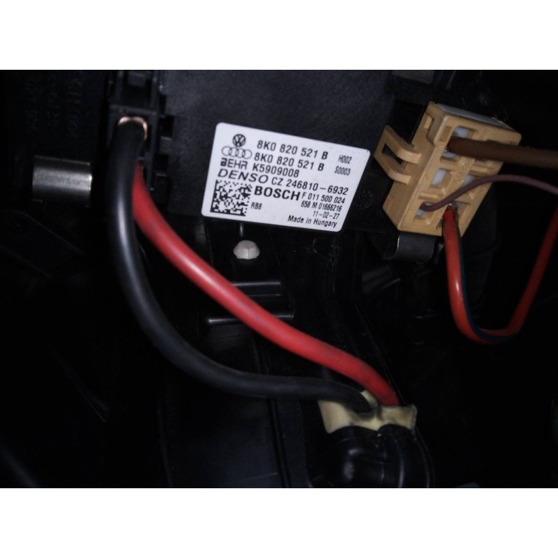 Recambio de ventilador calefaccion para audi a5 cabriolet (8f7) 2.7 tdi referencia OEM IAM 8K0820521B  