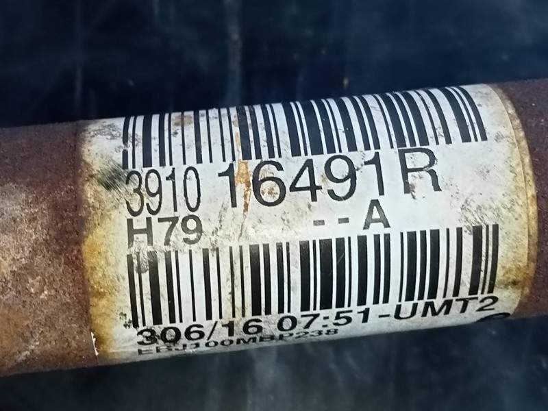 Recambio de transmision delantera izquierda para dacia duster laureate 4x2 referencia OEM IAM 391016491R  P1-A6-19