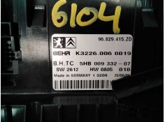 Recambio de mando climatizador para peugeot 406 berlina (s1/s2) sldt referencia OEM IAM 5HB00933207 K32260060019  2