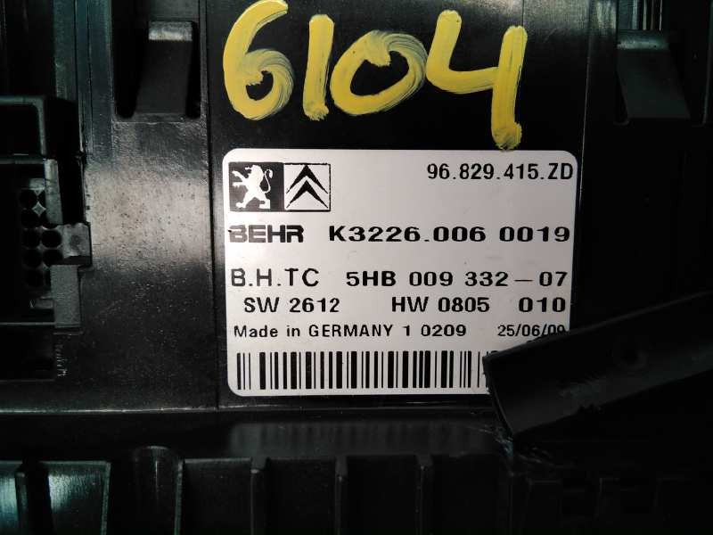 Recambio de mando climatizador para peugeot 406 berlina (s1/s2) sldt referencia OEM IAM 5HB00933207 K32260060019 