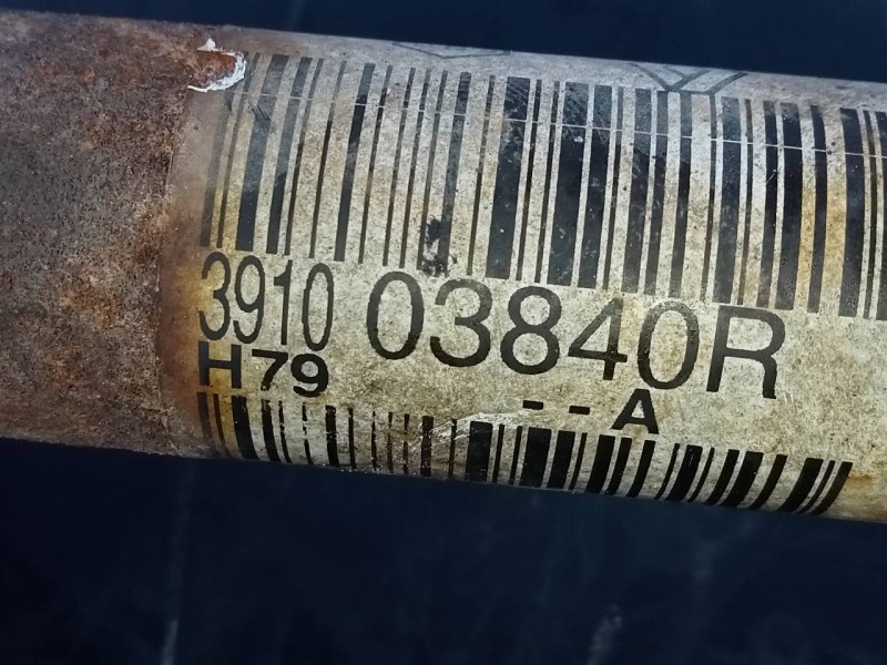 Recambio de transmision delantera derecha para dacia duster laureate 4x2 referencia OEM IAM 391003840R  P1-A6-19