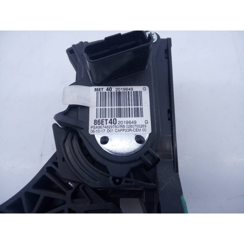 Recambio de pedal acelerador para peugeot expert furgón pro standard referencia OEM IAM 9674829680 86ET402019649G E3-B2-34-2