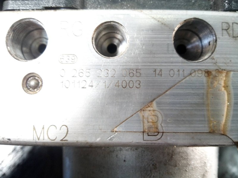 Recambio de abs para peugeot expert kasten furgón l1h1 referencia OEM IAM 0265232065 10112414003 P3-A8-29-1