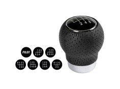 Recambio de pomo palanca cambio para universal tienda pomo cambio de marchas multi-gear negro referencia OEM IAM LAM00247 NUEVO 