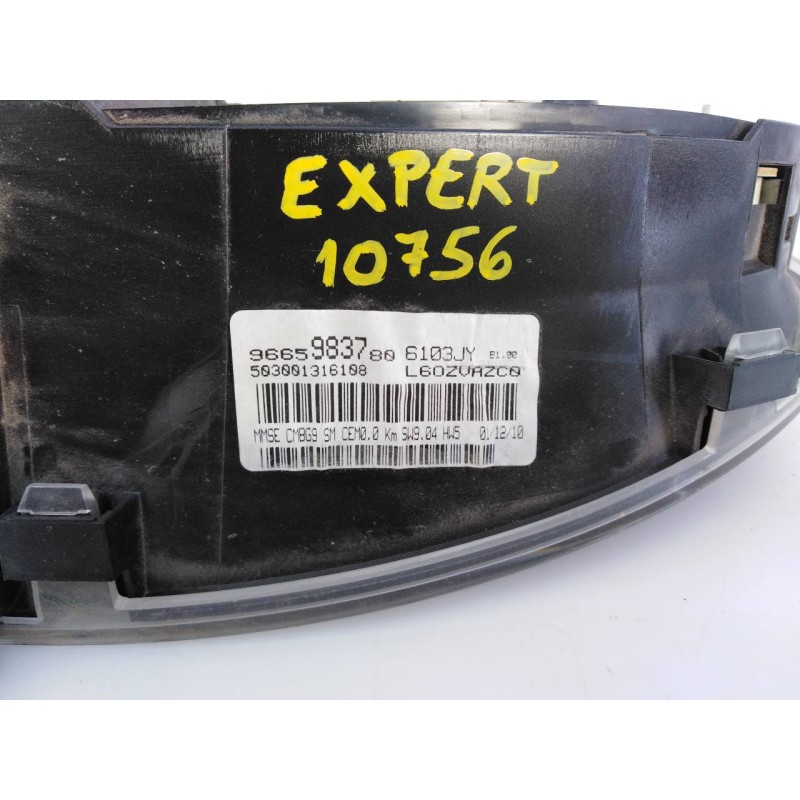 Recambio de cuadro instrumentos para peugeot expert kasten furgón l1h1 referencia OEM IAM 9665983780 50300131608 E3-B2-29-2